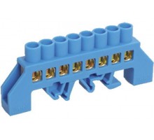 Шина нулевая в комб. DIN-изол. Стойка ШНИ-8х12-8-КС-С ИЭК YNN10-812-8DP-K07