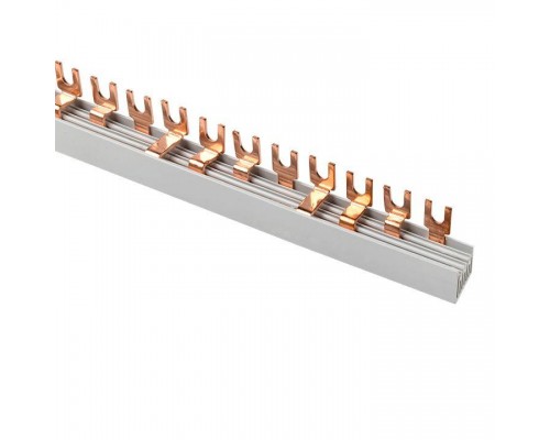 Шина соединительная типа FORK для 4-ф нагр. 63А 54 мод. EKF fork-04-63