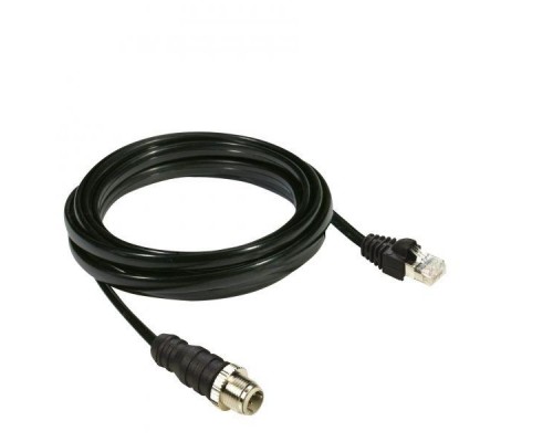 Шина ТМ7 прямой M12-B 4pin Male-без разъема (дл.3м) SchE TCSXCN1MNX3E