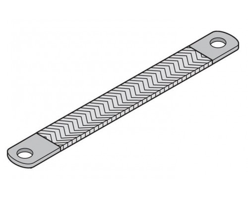 Шина заземл. гибкая 16d7-17х200 (уп.5шт.) ABB AA6840