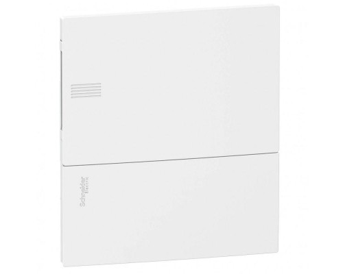 Щит MINI PRAGMA 1 ряд. 8мод. встраив. с бел. двер. IP40 IK07 63А 2 клеммы SchE MIP22108