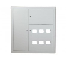 Щит этажный ЩЭ 6кв. слаботочный отсек слева (1010х950х160) IP31 PROxima EKF mb10-v-6z