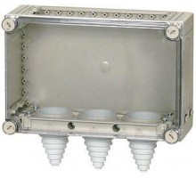 Щит изолированный с кабельными вводами 250х375х150мм KST43-125 EATON 081639