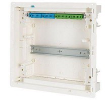 Щит компактный встроенного исполнения (полые стены) 1 ряд KLV-12HWP-SF пласт. бел. дверь EATON 178807