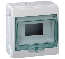 Щит навесной 8мод. KAEDRA IP65 с клемм. SchE 13443