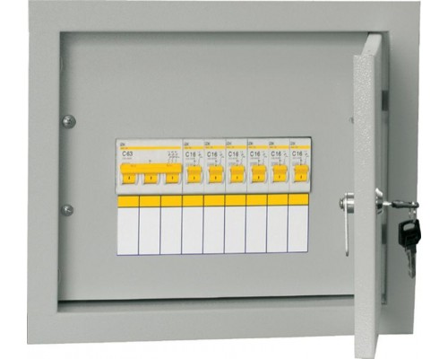 Щит УОЩВ-6/УОЩВ-3-63-6-0 (ВВ63А 6х16А) IP30 ИЭК MSM10-3V-06-31
