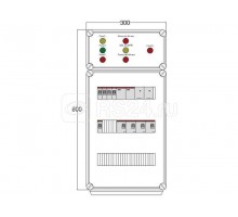 Щит управления электрообогревом FHR 2х4400 D330 (с терморег. и датч. темп.) ПСО DEVIbox DBFR16