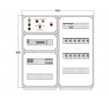 Щит управления электрообогревом HR 12х2800 D850 (с терморег.) ПСО DEVIbox DBR020