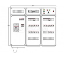 Щит управления электрообогревом HR 21х4400 D850 (с терморег.) ПСО DEVIbox DBR035