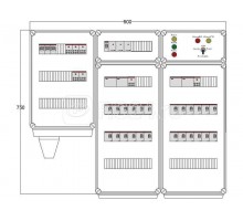 Щит управления электрообогревом HR 24х1700 3хD330 (с терморег. и датч. темп.) ПСО DEVIbox DBR154