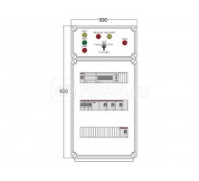 Щит управления электрообогревом HR 4х1700 D850 (с терморег.) ПСО DEVIbox DBR004
