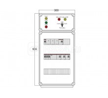 Щит управления электрообогревом HR 4х2800 3хD330 (с терморег. и датч. темп.) ПСО DEVIbox DBR156