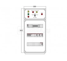 Щит управления электрообогревом HR 4х2800 D850 (с терморег.) ПСО DEVIbox DBR016