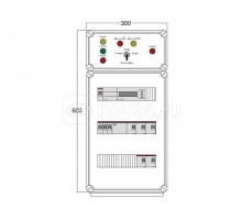 Щит управления электрообогревом HR 5х2800 D850 (с терморег.) ПСО DEVIbox DBR017