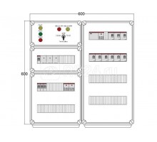 Щит управления электрообогревом HR 9х2800 3хD330 (с терморег. и датч. темп.) ПСО DEVIbox DBR159