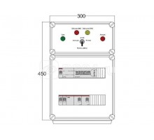 Щит управления электрообогревом HS 2х1700 D850 (с терморег.) ПСО DEVIbox DBS002