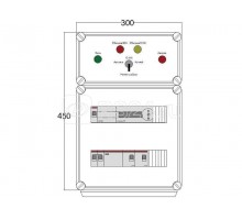 Щит управления электрообогревом HS 2х2800 D850 (с терморег.) ПСО DEVIbox DBS014