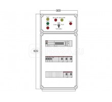 Щит управления электрообогревом HS 5х2800 D850 (с терморег.) ПСО DEVIbox DBS017
