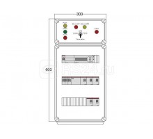 Щит управления электрообогревом HS 5х4400 D850 (с терморег.) ПСО DEVIbox DBS029