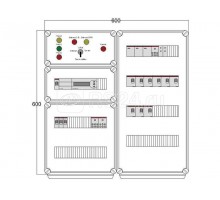 Щит управления электрообогревом HS 9х1700 D850 (с терморег.) ПСО DEVIbox DBS007