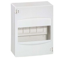 Щиток распред. накладной 6-м Mini S 160х128х74мм без двер. IP30 бел. Leg 001306