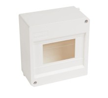 Щиток распред. накладной 6-м Mini S с шиной РЕN бел. Leg 001359
