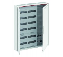 Шкаф 144М навесной с медиапанелями IP30 950х800х160 с расстоянием между DIN-рейками 125мм и самозажимными клеммами N/PE и дверью с вент. отверстиями CA36VML ABB 2CPX052217R9999