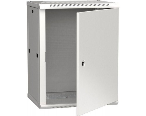 Шкаф 19 дюйм LINEA W 12U 600х450мм настен. метал. дверь RAL7035 ITK LWR3-12U64-MF