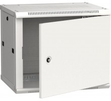 Шкаф 19дюйм LINEA W 6U 600х450мм настен. метал. дверь RAL7035 ITK LWR3-06U64-MF