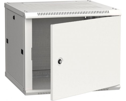 Шкаф 19дюйм LINEA W 6U 600х600мм настен. метал. дверь RAL7035 ITK LWR3-06U66-MF