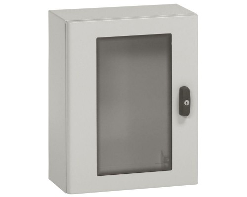 Шкаф Atlantic IP55 (400х300х200) стекл. дверь Leg 035492