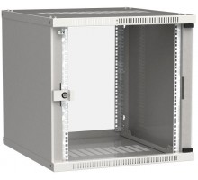 Шкаф LINEA WE 12U 600х600мм дверь стекло сер. ITK LWE3-12U66-GF