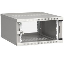 Шкаф LINEA WE 6U 600x650мм дверь стекло сер. ITK LWE3-06U67-GF