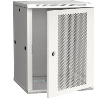 Шкаф LINEA W 18U 600х600мм перфорированная дверь RAL7035 ITK LWR3-18U66-PF