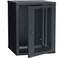Шкаф LINEA W 18U 600х600мм перфорированная дверь RAL9005 ITK LWR5-18U66-PF