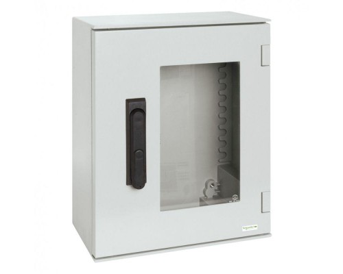 Шкаф THALASSA 530х430х200 RAL7035 IP66 прозрачная дверь SchE NSYPLM54TVG