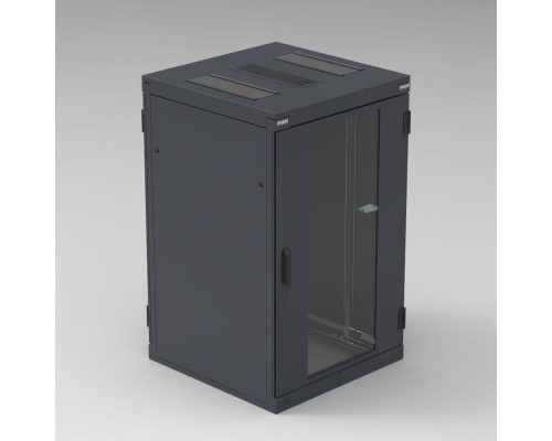 Шкаф коммутационный 19дюйм 25U 800х800х1300мм Leg 446080