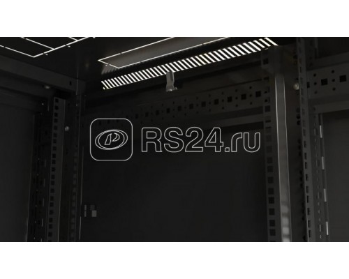 Шкаф напольный TTB-4281-DD-RAL9004 19дюйм 42U 2055х800х1000мм Hyperline 392684