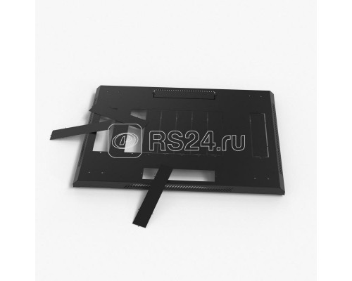 Шкаф напольный TTB-4288-DD-RAL9004 19дюйм 42U 2055х800х800 перед. и задняя перфор. двери (75проц.) ручка с замком крыша нового типа черн. (RAL 9004) (разобранный) Hyperline 392689