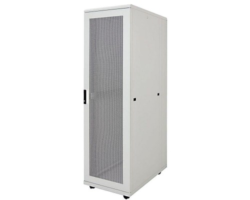 Шкаф серверный 42U 800х1200мм перф. двери сер. дв. черн. (ч.1) ITK LS35-42U82-PPZ-1