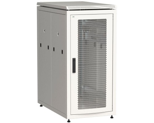 Шкаф сетевой 19дюйм  LINEA N 18U 600х1000мм перфорированная передняя дверь сер. ITK LN35-18U61-P