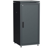 Шкаф сетевой 19дюйм LINEA N 28U 600х800мм металлическая передняя дверь черн. ITK LN05-28U68-M