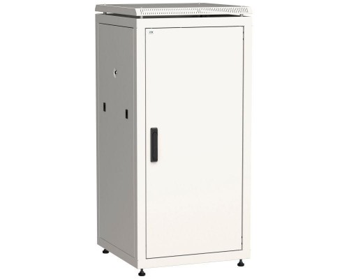 Шкаф сетевой 19дюйм LINEA N 28U 600х800мм металлическая передняя дверь сер. ITK LN35-28U68-M