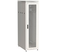Шкаф сетевой 19дюйм  LINEA N 42U 600х1000мм перфорированные двери сер. ITK LN35-42U61-PP