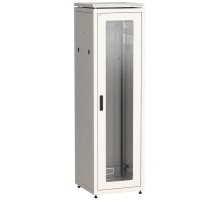 Шкаф сетевой 19дюйм LINEA N 47U 600х800мм стекл. передн. дверь сер. ITK LN35-47U68-G