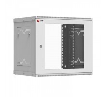 Шкаф телекоммуникационный Astra A 9U 600х450 настенный разборный дверь стекло PROxima EKF ITB9G450D