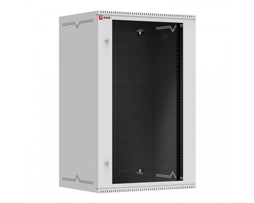 Шкаф телекоммуникационный Astra A ШТН 18U 600х450 настенный дверь стекло PROxima EKF ITB18G450