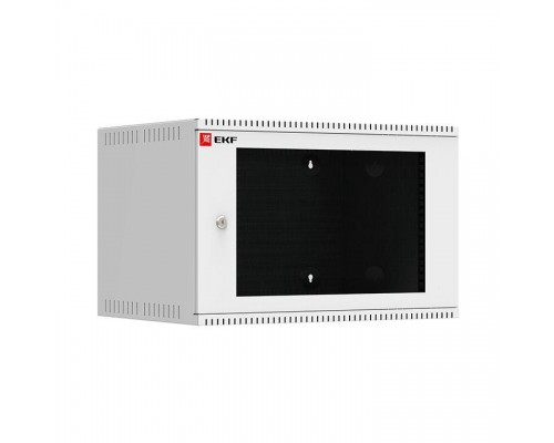 Шкаф телекоммуникационный Astra A ШТН 6U 600х450 настенный дверь стекло PROxima EKF ITB6G450
