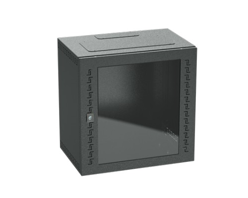 Шкаф телекоммуникационный навесной 20U 1000х600х400 дверь стекло RAL9005 DKC R5STI2040GSB