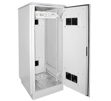 Шкаф уличный 19дюйм 42U 720х860мм IP55 двустен. метал. передняя и задняя двери; сер. ITK LO35-42U78-MM55